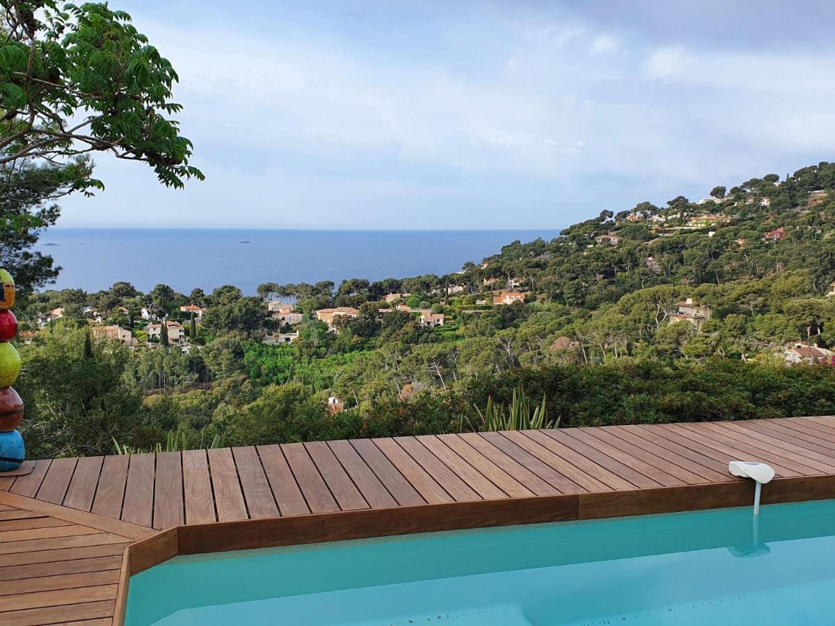 Pretty House With Sea View On The Hy Res Hyères Exterior foto