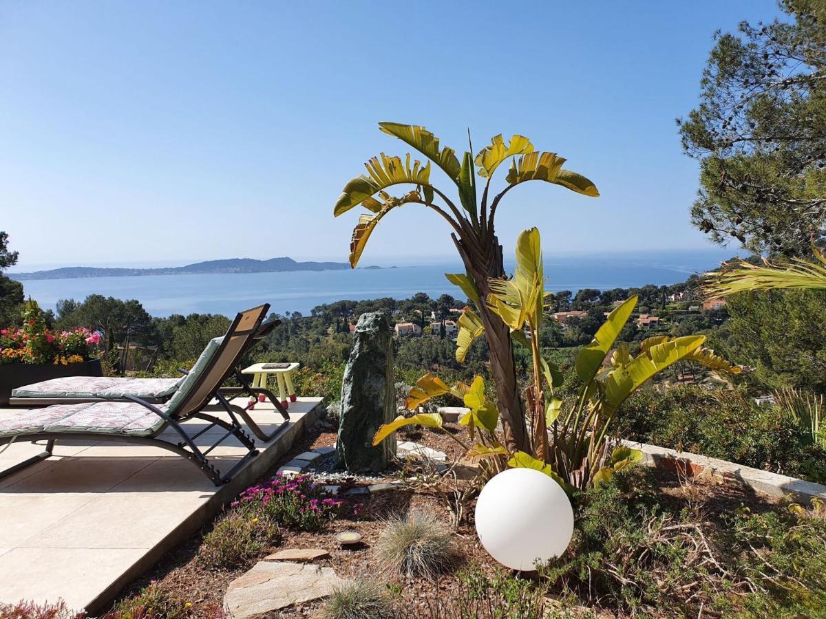 Pretty House With Sea View On The Hy Res Hyères Exterior foto