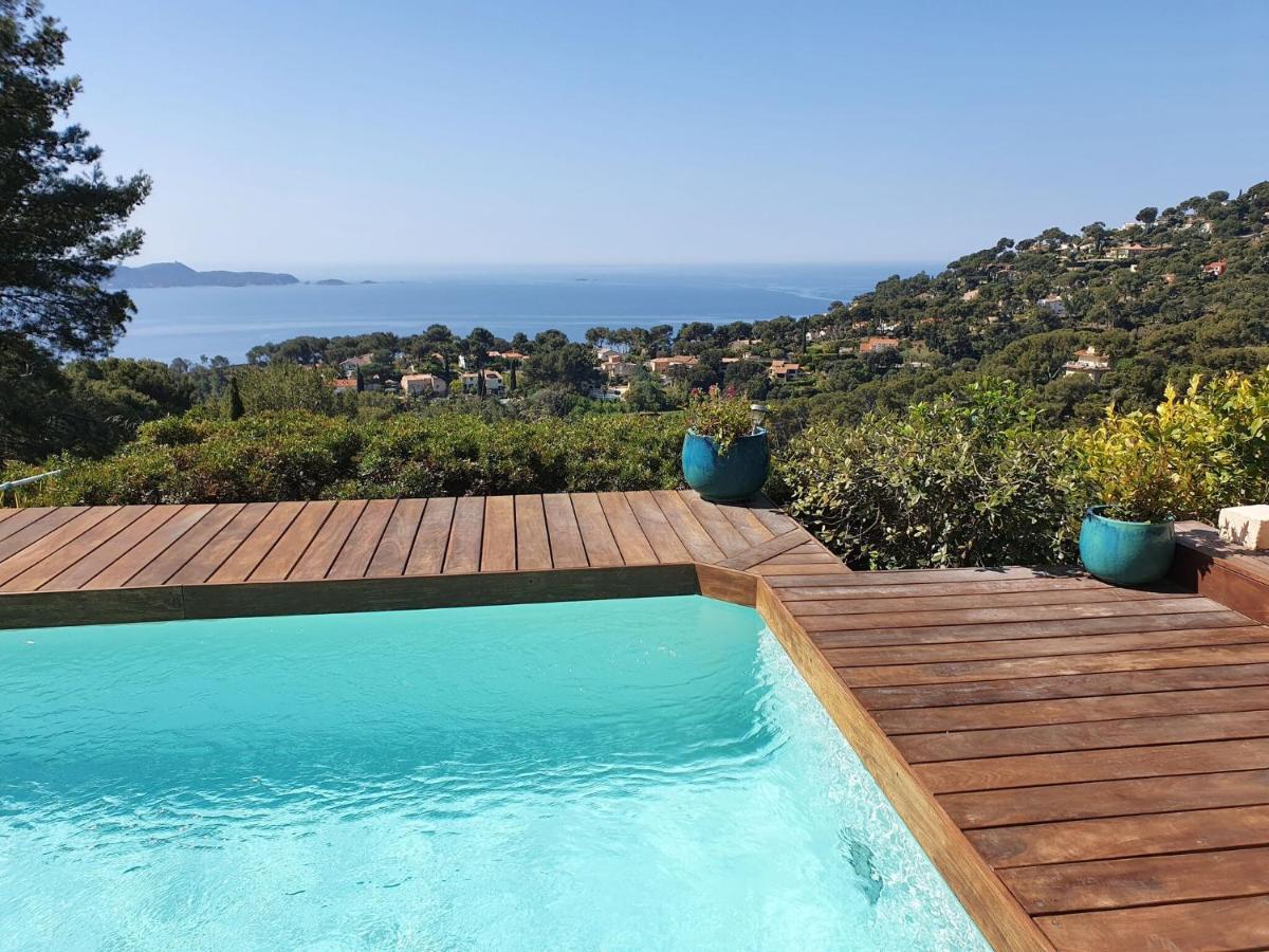 Pretty House With Sea View On The Hy Res Hyères Exterior foto